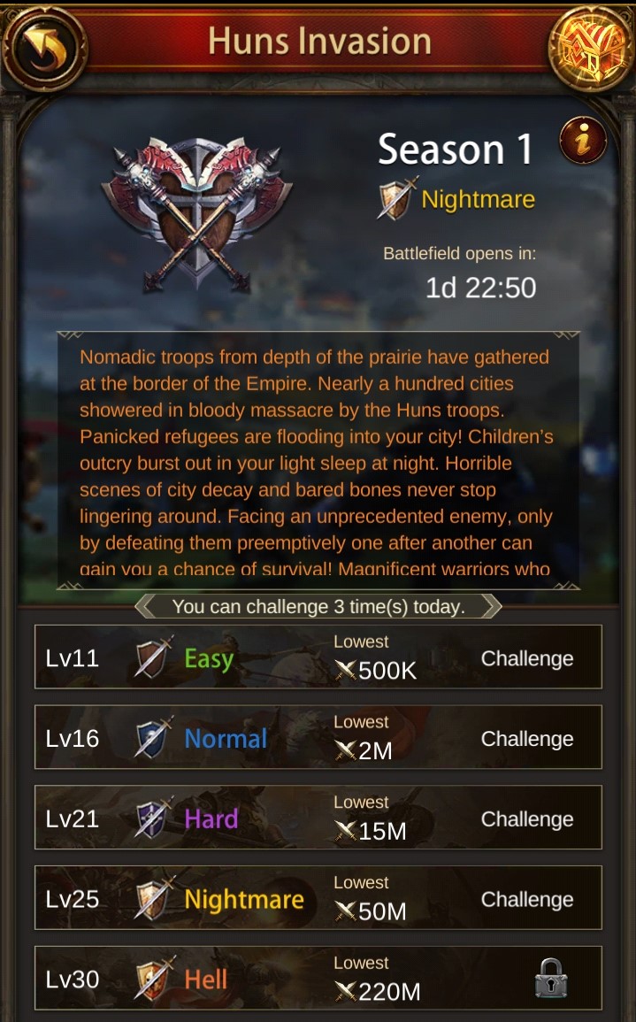 Evony Huns Invasion Guide (All the details) One Chilled Gamer