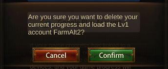 Switch Evony Account