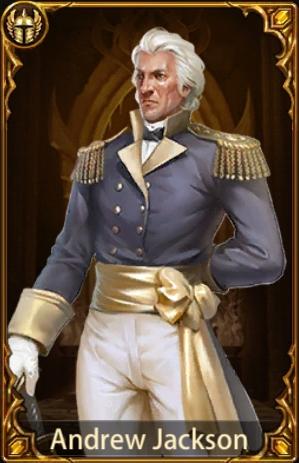Andrew Jackson - Evony General Builds