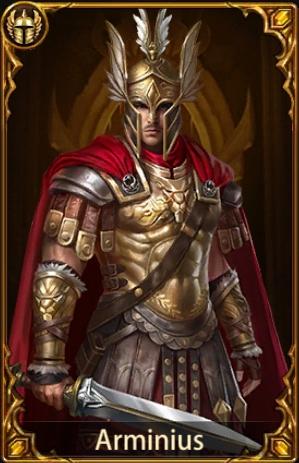 Arminius - Evony General Builds