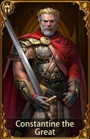 Constantine the Great - Evony General Builds