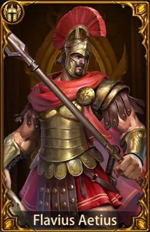 Flavius Aetius - Evony General Builds