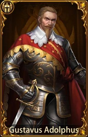 Gustavus Adolphus - Evony General Builds