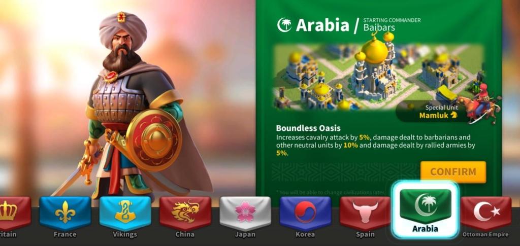 RoK Civilization - Arabia