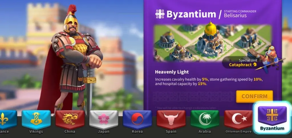 RoK Civilization - Byzantium