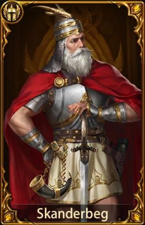 Skanderbeg - Evony General Builds