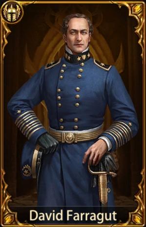 David Farragut - Evony General Builds