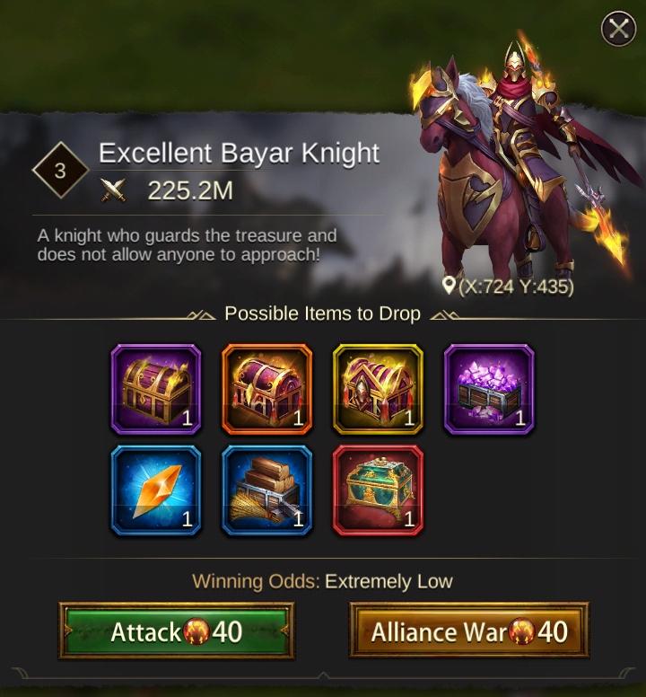 Evony Bayar Knight