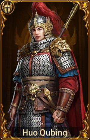 Huo Qubing - Evony General Builds