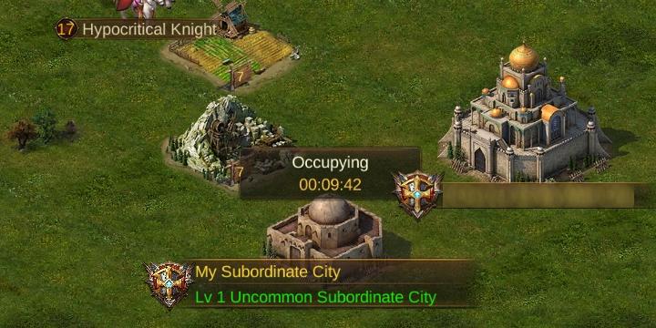 Occupying an Evony Historic City