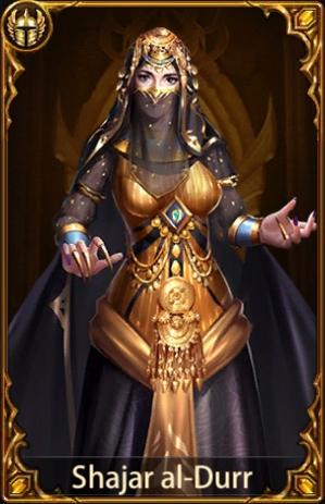 Shajar al-Durr - Evony General Builds