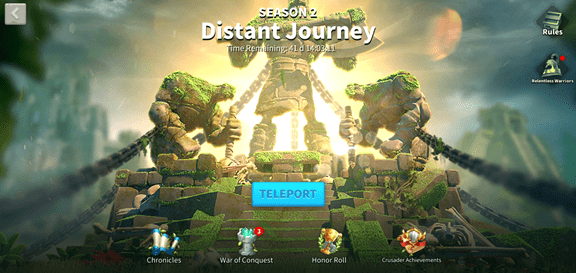 Teleport into the Lost Kingdom