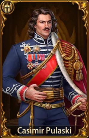 Casimir Pulaski - Evony General Builds