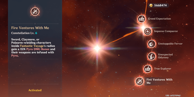 Genshin Impact Bennett C6