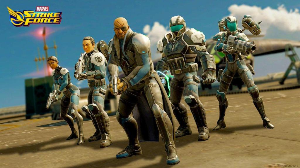 Marvel Strike Force Shield Minions Team for Beginners