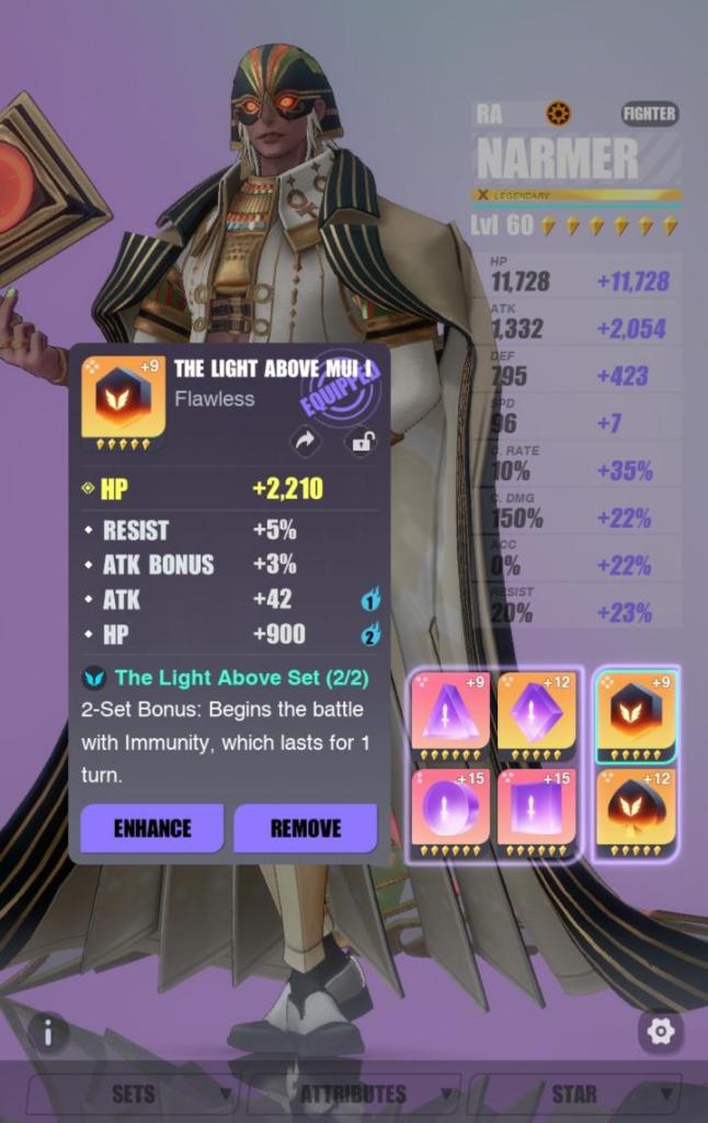 Dislyte Leveling Fast - Narmer Relics