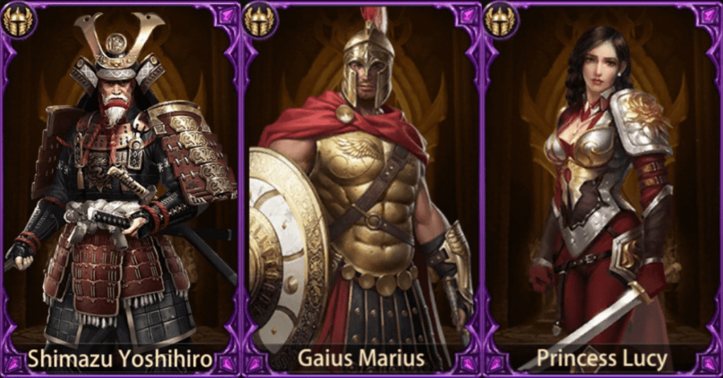 Best Assistant Gathering Generals in Evony