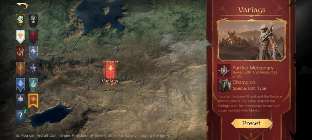 LotR Rise to War Review - New Faction Variags