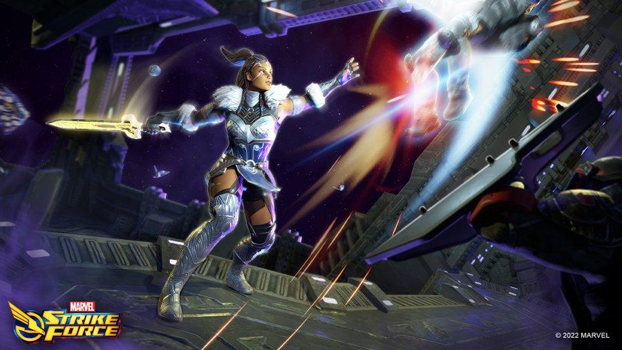 Marvel Strike Force Asgardians - Valkyrie