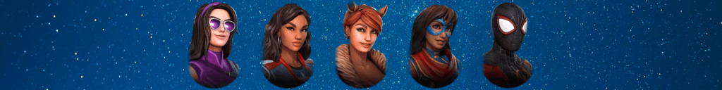 Marvel Strike Force Best Teams for Raid - Yound Avengers