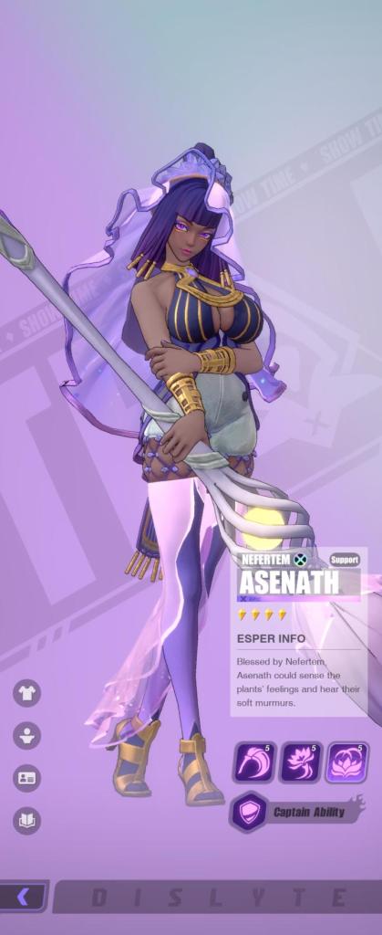 Dislyte Design Review - Esper Character Asenath