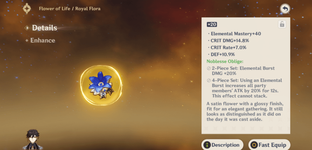 Genshin Impact Support Chracters Guide - Noblesse Oblige