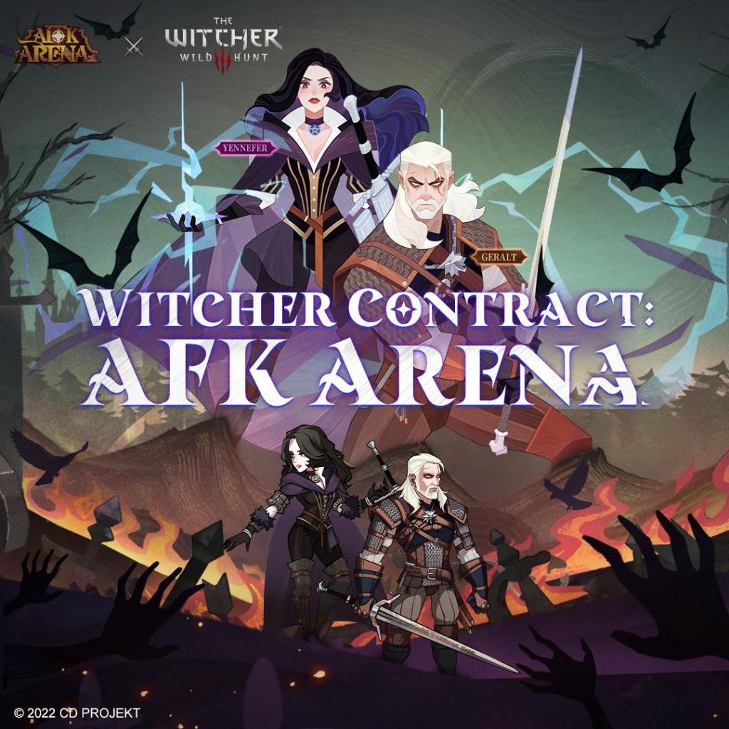 AFK Arena teams up with The Witcher