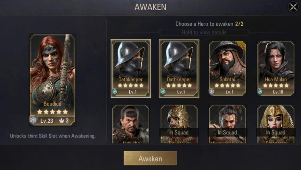 Epic Age Hero Awaken