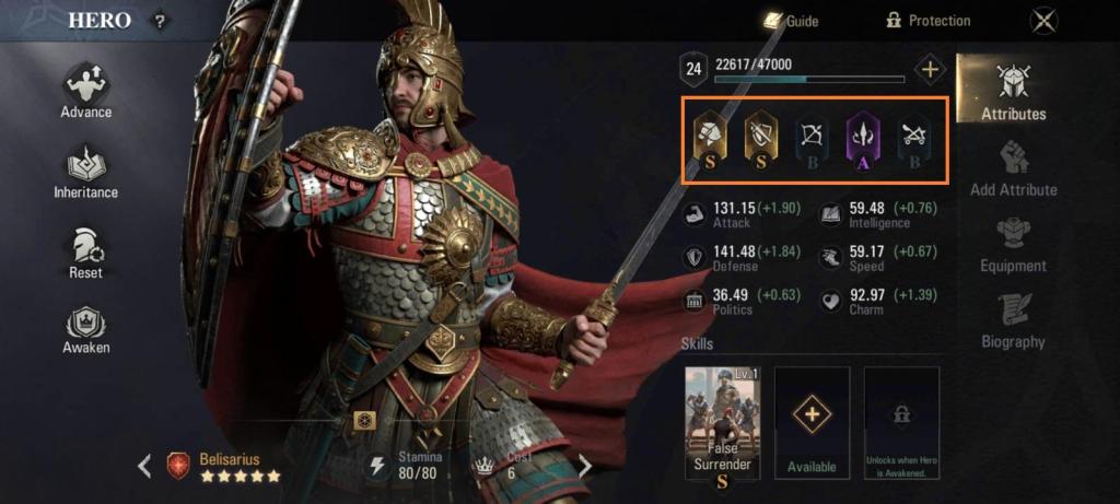 Epic Age Hero Troop Talent