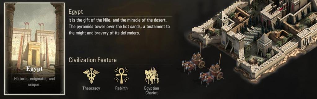 Epic Age Civilizations Guide - Egypt