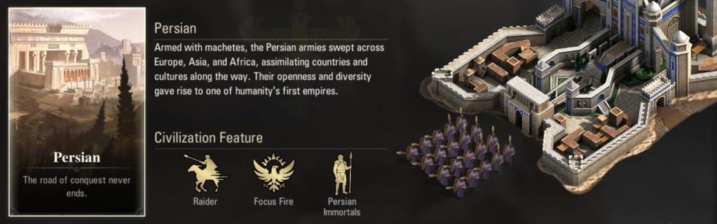 Epic Age Civilizations Guide - Persian