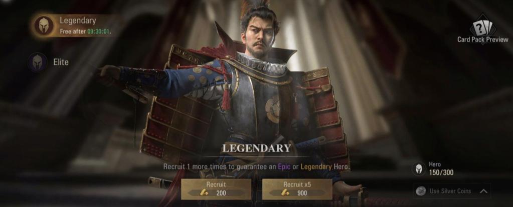 Epic Age Hero Recruitment