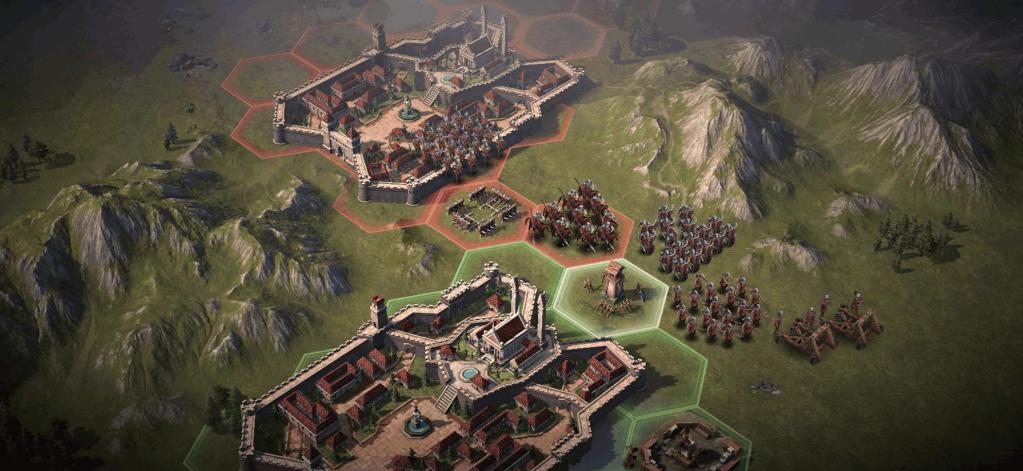 Encountering enemy territory in Epic Age