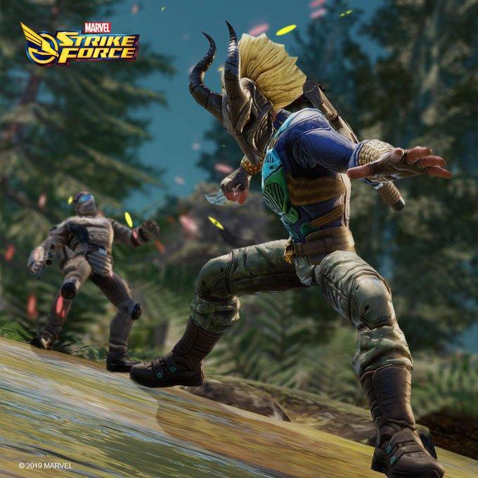 Marvel Strike Force Killmonger - Mercenary Villain for War Defense