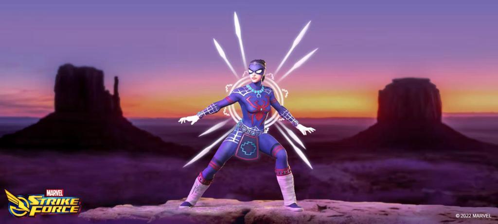 Marvel Strike Force - Tangled Web Character Spider Weaver