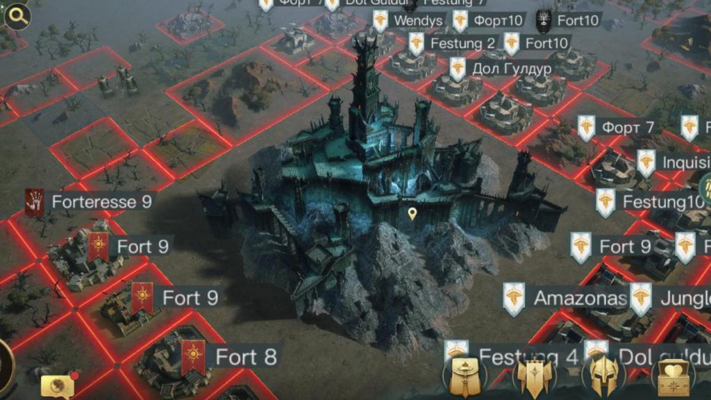 LotR Rise to War War - Spectacular View of Dol Guldur