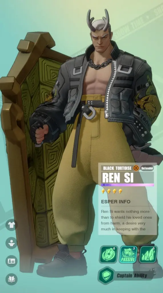 Best Defender Dislyte Esper Tier List - Ren Si