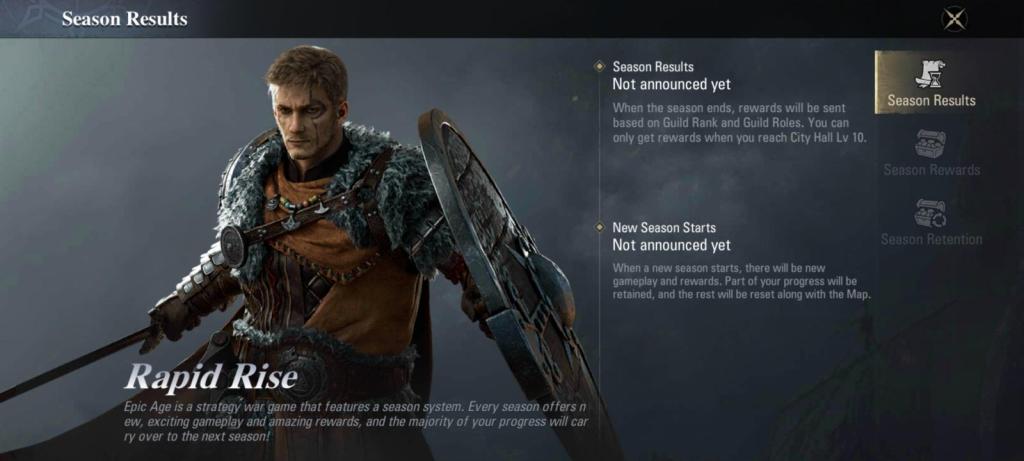 Epic Age Season Results