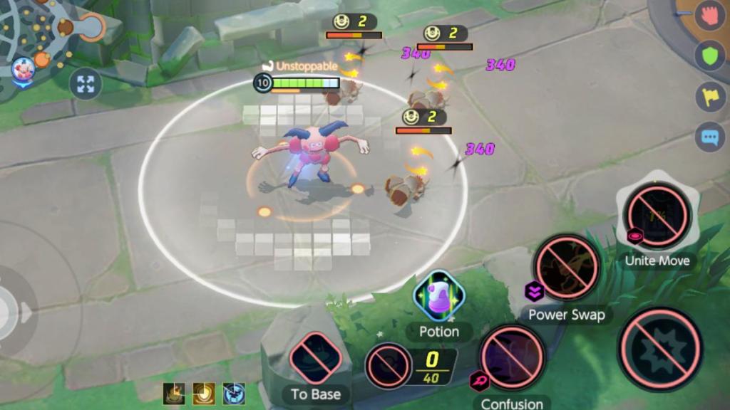 Pokemon Unite Mr. Mime Unite Move