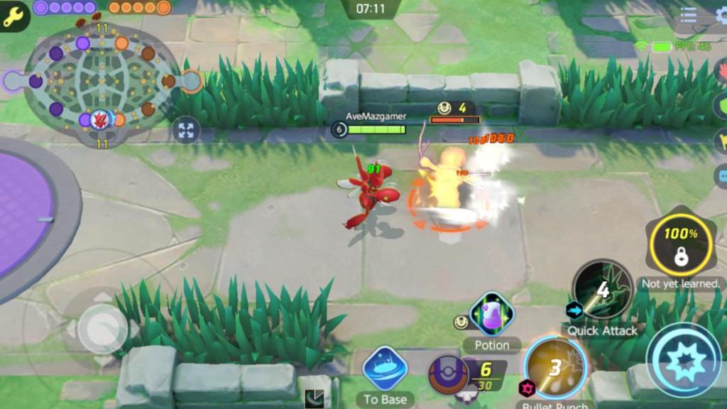 Pokemon Unite Scizor Gameplay