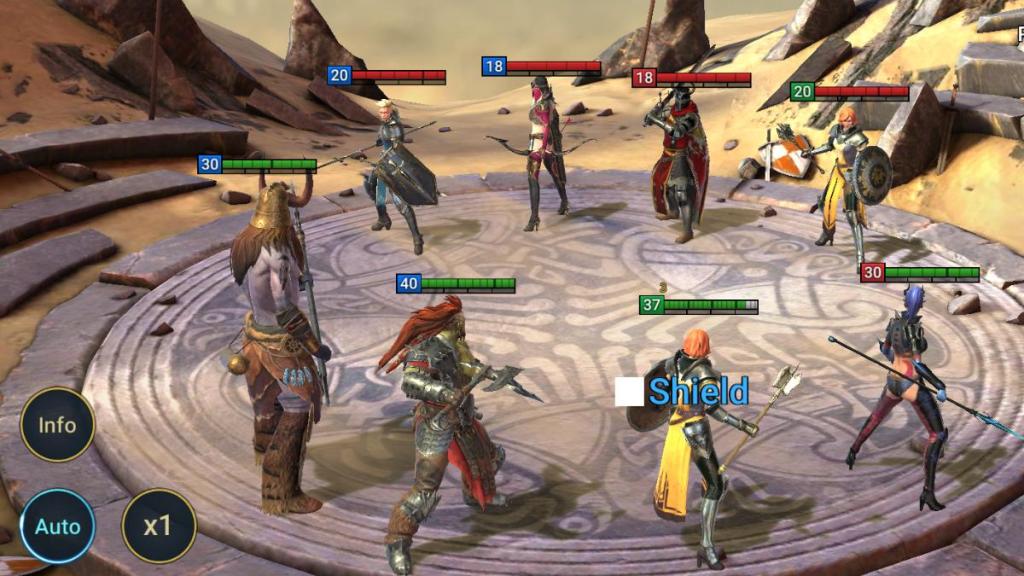 Raid Shadow Legends Arena Gameplay