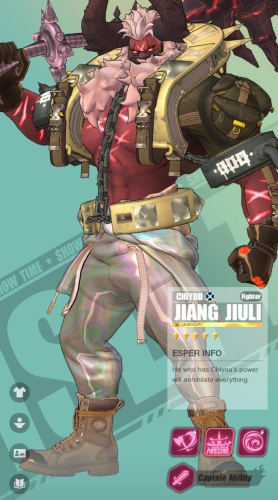 Jiang Jiuli (Chiyou) - Dislyte Esper Guide and Build