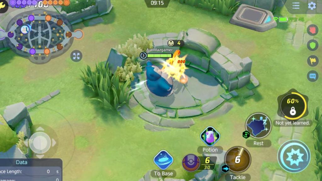 Pokemon Unite Snorlax Gameplay