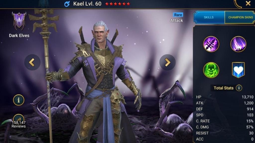 Best Raid Shadow Legends Rare Champions - Kael