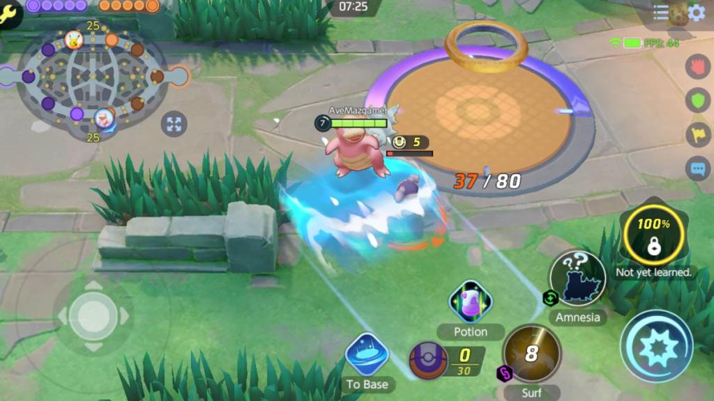 Pokemon Unite Slowbro Gameplay