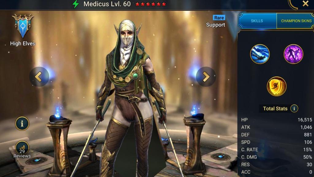 Best Raid Shadow Legends Champions for the Hydra Clan Boss - Medicus