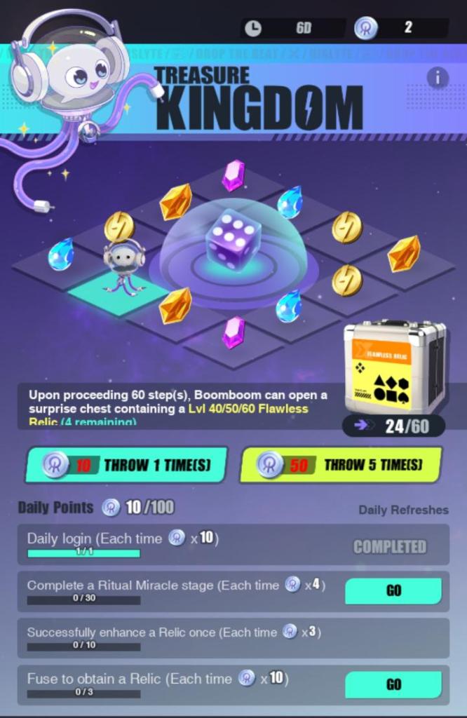 Dislyte Events for Free Nexus Crystals