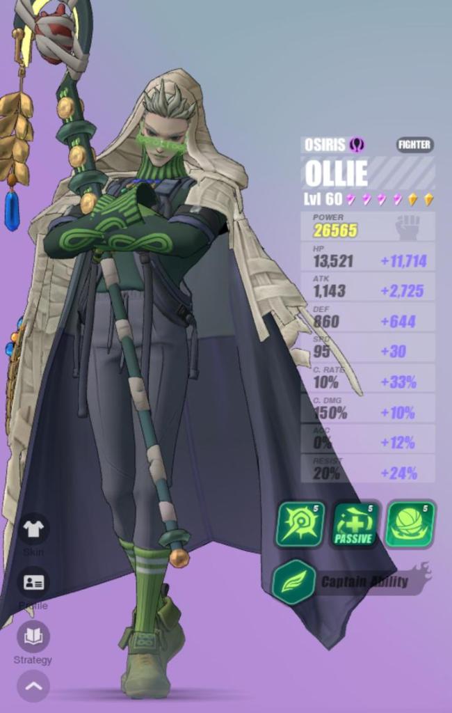 Dislyte Leveled Up Esper - Ollie