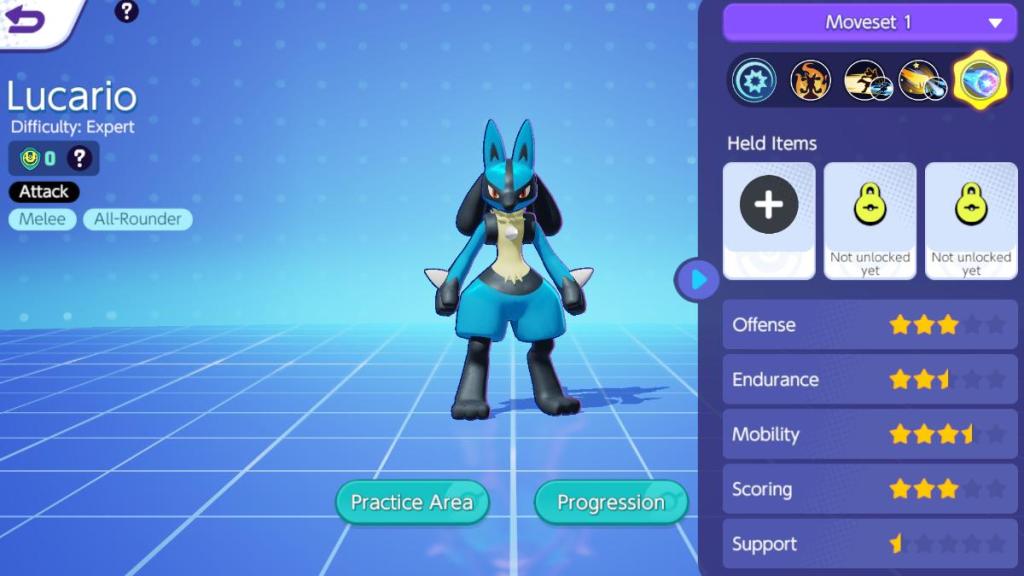 Pokemon Unite Lucario Guide and Build - Moveset