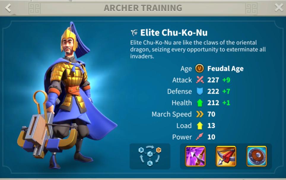 Archer Units and their Commanders in Rise of Kingdoms